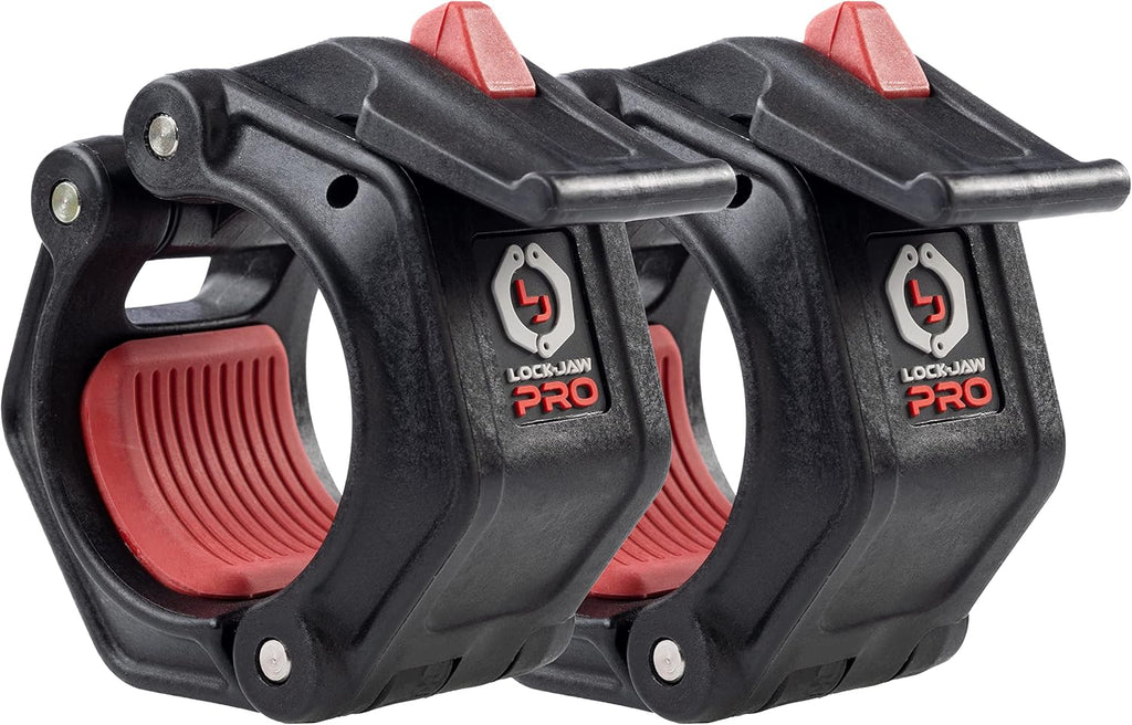 Lock-Jaw PRO 2 Barbell Collars/Clamps, 2"/50mm Olympic Bars | Heavy Duty Bar Clamps, Secure Weight Hold, Strength Training & Home Gym, Gym Accessories, Barbell Clamps, Quick Release - view 7
