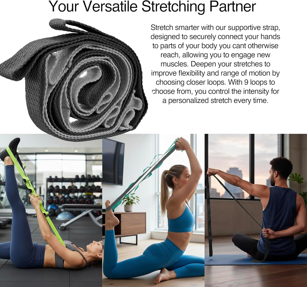 5-in-1 Massage Set, Complete Mobility Kit for Workout Recovery | Deep Tissue Roller for Legs, Spikey Foot Ball, Hamstring Stretch Strap, Quad Roller Stick, Carry Bag - view 3