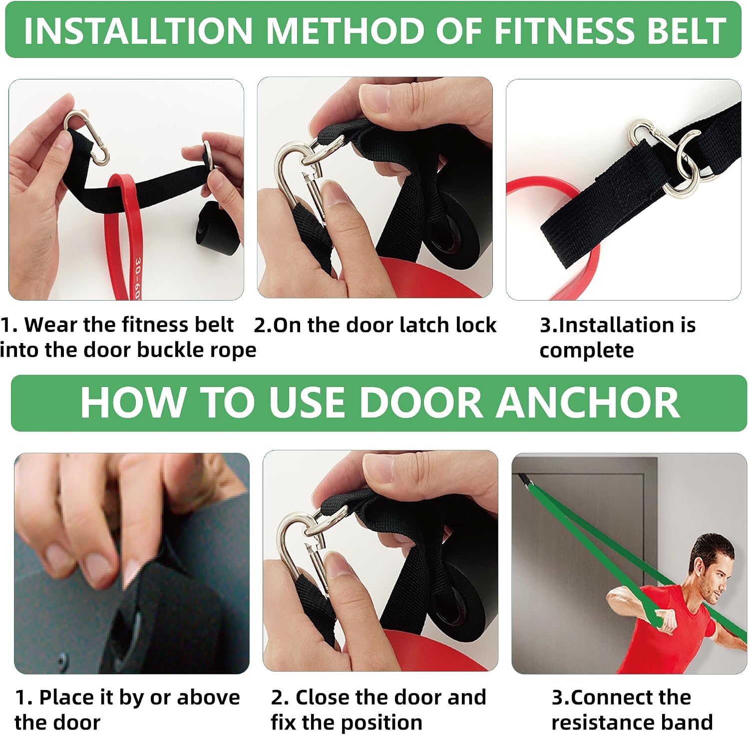 Resistance Bands,Exercise Bands,Workout Bands,Resistance Bands Set for Legs,Pull Up Bands,Stretch Bands for Exercise,Muscle Training, Physical Therapy, Shape Body, Men Women - view 5