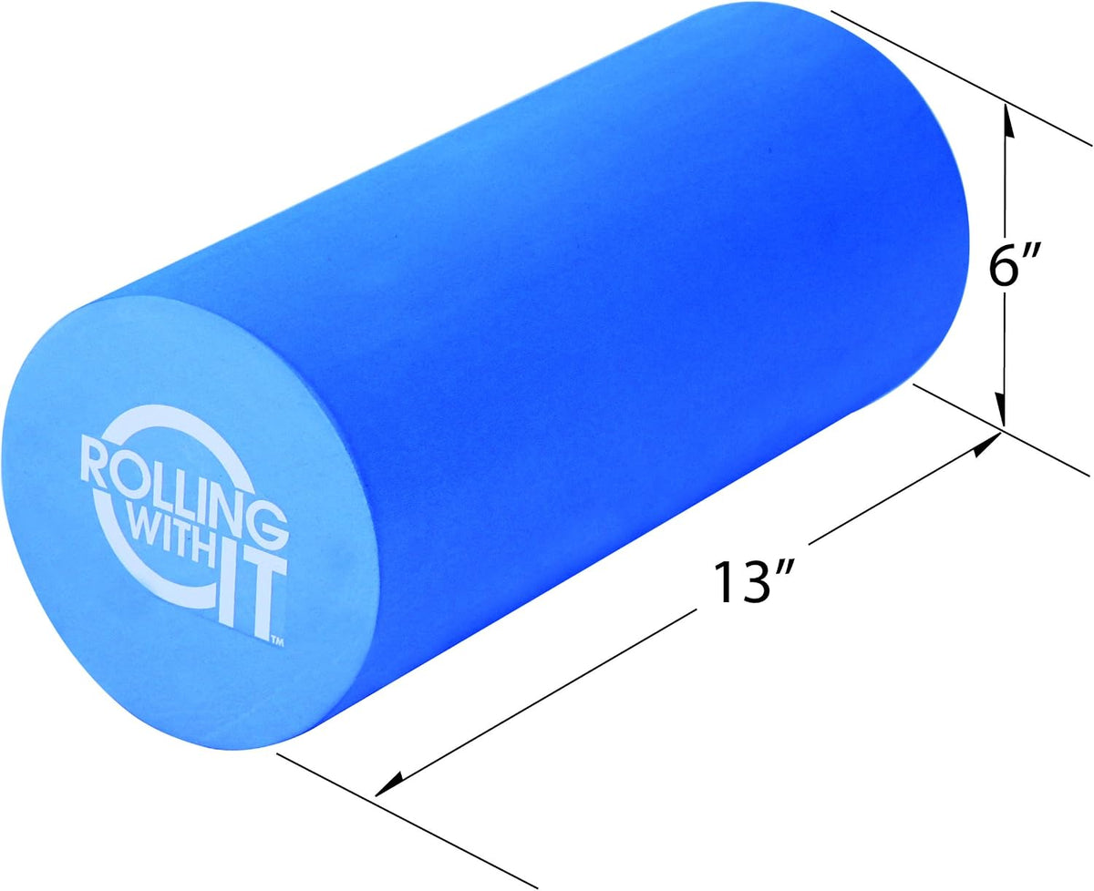 High Density Foam Roller for Physical Therapy | High-density EVA foam, Firm core with smooth surface, Keeps its shape, For back, legs & IT band, Deep tissue muscle recovery - view 3