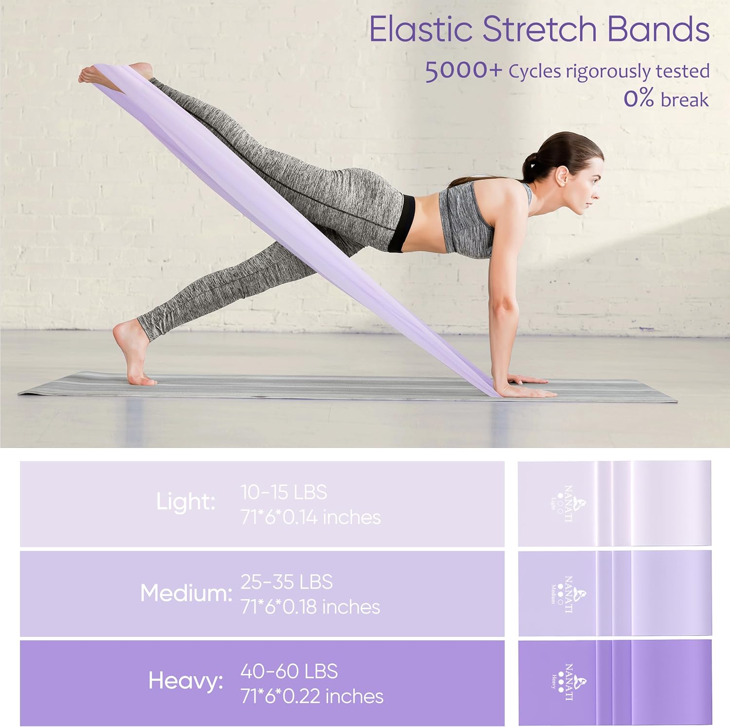 Pilates Kit, Home Pilates Workout Kit for Women, Pilates Equipment with 14.5" Pilates Ring and Ball, Resistance Bands, Ankle Weights, Sliders & Grip Socks for Home Workouts - view 7