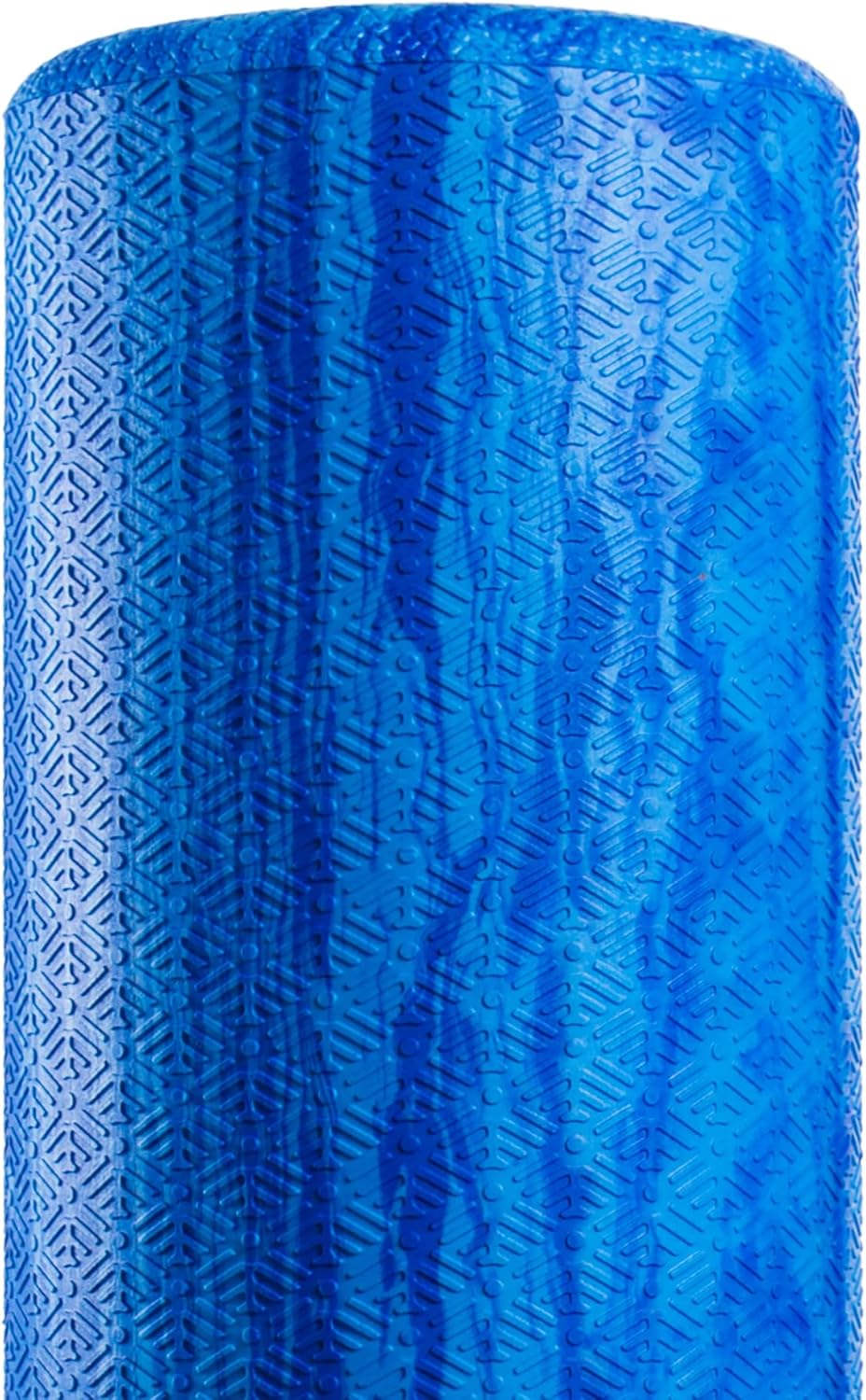 PRO-Roller Soft Density Foam Roller – Round, Blue, 36" x 6" | Soft foam roller for physical therapy, Pilates, yoga foam roll exercises, muscle recovery, blue, 36" x 6" - view 4