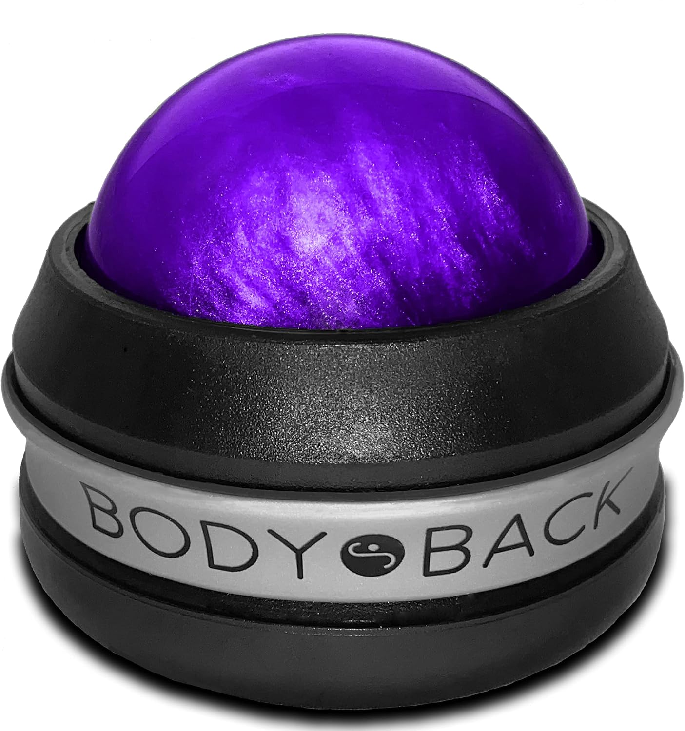 Massage Roller Ball - Body & Neck Massager for Muscle Recovery | FSA Eligible 360° Rolling Ball Massager For Sore Muscles, Handheld Massage Roller Ball For Full Body Tension Relief, Purple