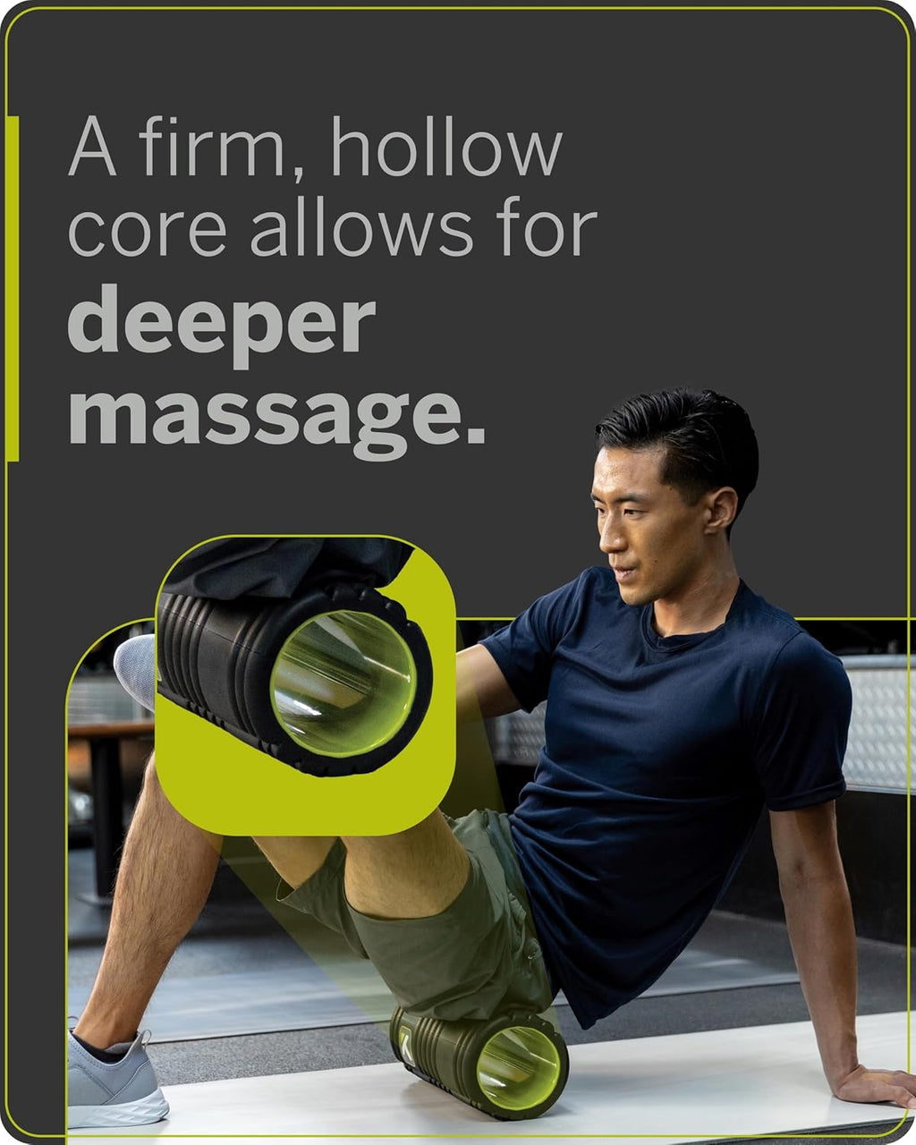 Grid 1.0 Foam Roller - 13" Multi-Density Massage Roller for Deep Tissue & Muscle Recovery - Relieves Tight, Sore Muscles & Kinks, Improves Mobility & Circulation - Targets Key Body Parts - view 5