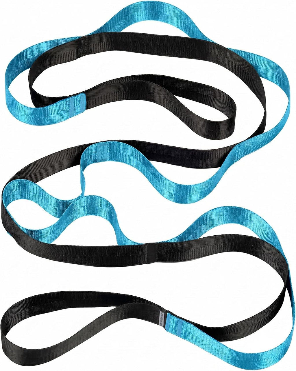 Stretching Strap with Loops for Physical Therapy,Knee,Calf,Back | Yoga Strap for Stretching,Non-Elastic Stretch Band,Rehab,Pilates,Flexibility Training,Hamstring,Leg Lifter,Fascia,Hip - view 6