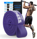 Pull Up Assistance Resistance Bands - Long Loop Power Bands for Men and Women - Strength Power Flexibility Training at Home & Gym - Ebooks & Workout Chart Included
