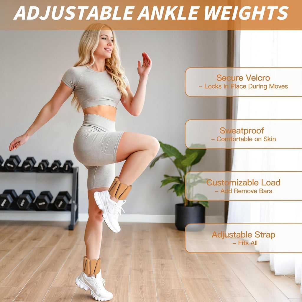 Pilates Kit, Home Pilates Workout Kit for Women, Pilates Equipment with 14.5" Pilates Ring and Ball, Resistance Bands, Ankle Weights, Sliders & Grip Socks for Home Workouts - view 6