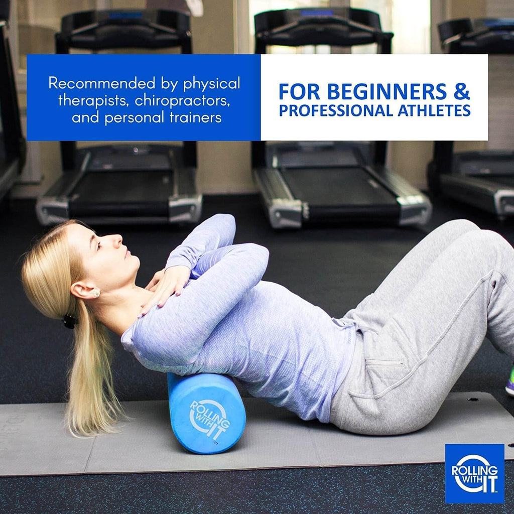 High Density Foam Roller for Physical Therapy | High-density EVA foam, Firm core with smooth surface, Keeps its shape, For back, legs & IT band, Deep tissue muscle recovery - view 6