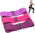 Fabric resistance bands for working out | exercise bands resistance bands set of 3 | booty bands for women workout bands resistance loops | leg bands for working out glute bands, squat bands