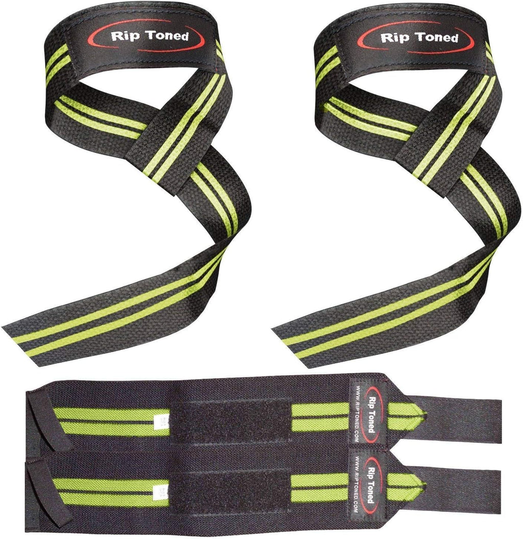 Wrist Wraps & Lifting Straps Combo – Dynamic Duo Push & Pull Support for Weightlifting – Wrist Support Wraps + Padded Grip Straps for Bench, Deadlifts, Rows & Pull-Ups (Men & Women) - view 6