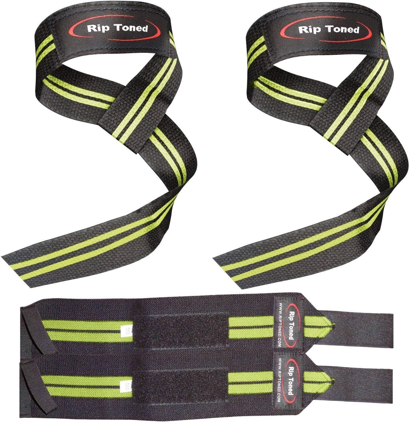 Wrist Wraps & Lifting Straps Combo – Dynamic Duo Push & Pull Support for Weightlifting – Wrist Support Wraps + Padded Grip Straps for Bench, Deadlifts, Rows & Pull-Ups (Men & Women) - view 6