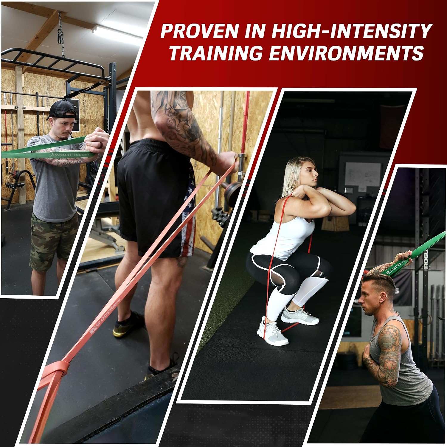 Pro Series Pull-Up Assistance Bands – Premium Resistance Loop Bands for Assisted Pull Ups, Muscle Ups, Strength Training & Mobility – Durable Bands for Functional Fitness - view 4