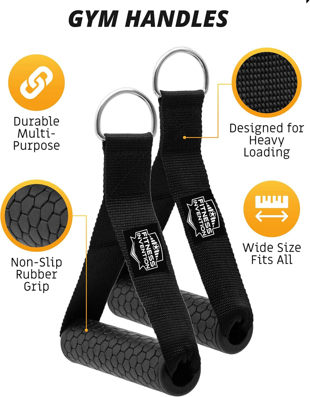 Tricep rope cable attachment, 35" rope pull down attachment, cable attachments for gym, cable handles gym equipment, gym rope pull down, rope attachment for cable machine, gym rope pull down - view 3